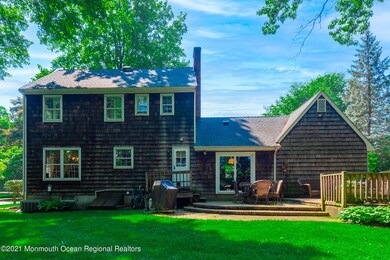 Back view of the house