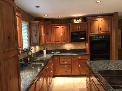 Awesome Kitchen with Hickory Cabinets
