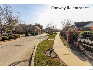 Gated front entrance off Conway Road