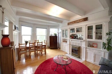 Another view of the formal dining room in apt. #27