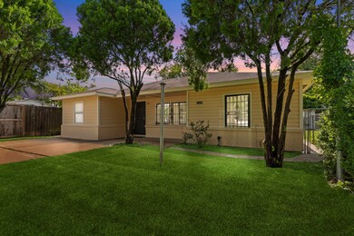 This charming single-story home features a well-ma