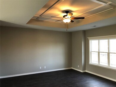 Custom ceiling trim, and large open living room sp