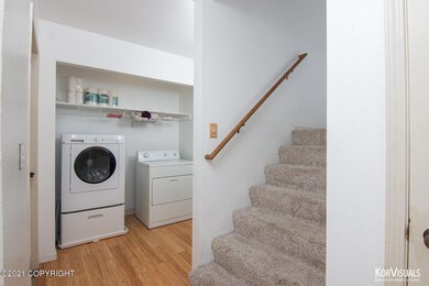 Laundry in main hallway