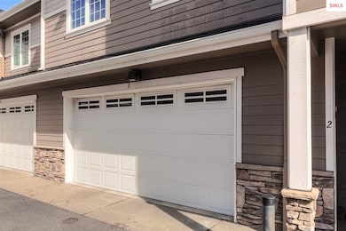Attached 2 car oversized private garage - great fe