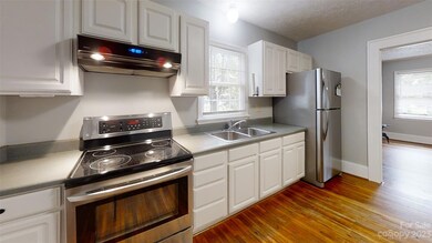 Kitchen view from laundry area