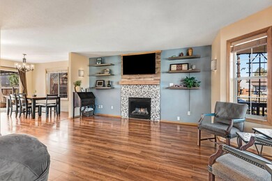 Family Rm, gas fire w/ mosaic surround