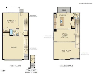 1st and 2nd floor
