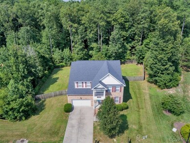 Large private lot with natural tree buffer!