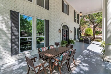 Enjoy this expansive front porch with family & friends