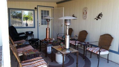 wonderful back patio area- entertaining
