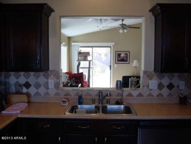VIEW TO BACK PATIO LOOKING FROM KITCHEN-