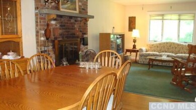 Living-dining area upstairs