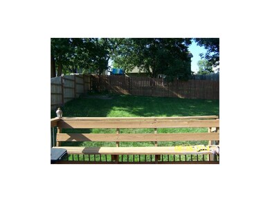 Built in seating on deck