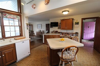 Kitchen looking into the Dining Room