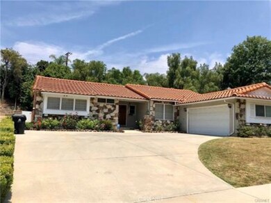 Large concrete driveway