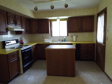 Nice kitchen, butcher block island, new dishwasher