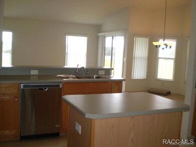 Kitchen and nook area