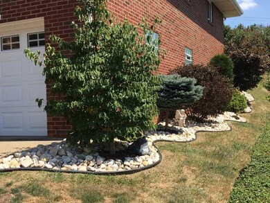 Exterior Front. Gorgeous Side Landscaping
