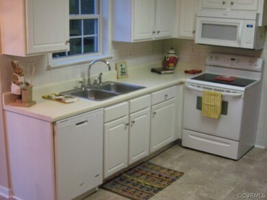 All White Kitchen has two nice pantry closets and