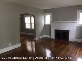 Living Room gas fireplace