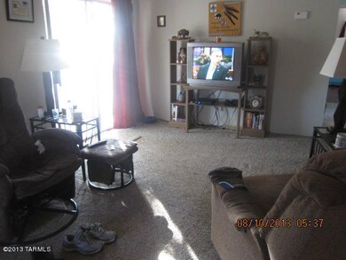 Living Room with Sliding Glass Door