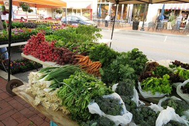 Walk to the Farmers Market on Saturdays