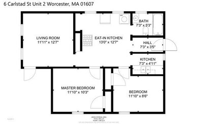 6 Carlstad St unit 1, Worcester, MA 01607 - photo 2