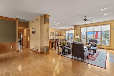Living room - looking from foyer
