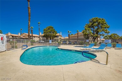 Pool and spa across from unit