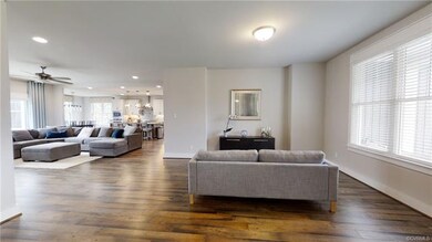 Formal dining room is a flexible space and being u