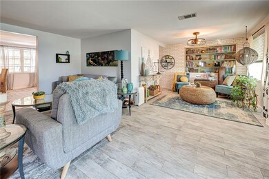 Living Room/Family Room open floor plan view.