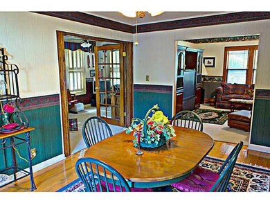 Dining Room. Beautiful Wood Floors - Opens up to b