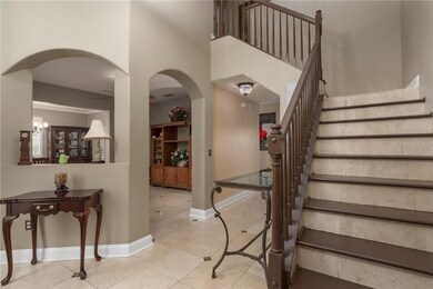 Entering front foyer
