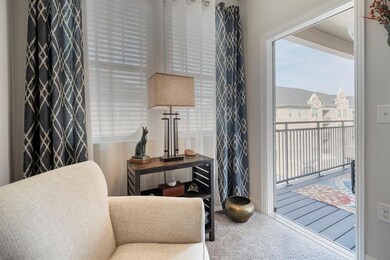 Balcony can be accessed from the Master Suite