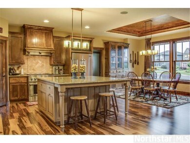Full custom Kitchen with Jenn-Air appliances and 3