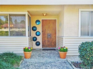 Spacious entry with original mid-century details!