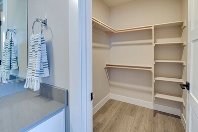 Master Walk-in Closet