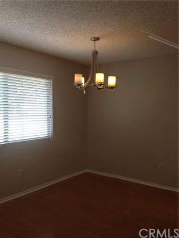 Dining room with new lighting.