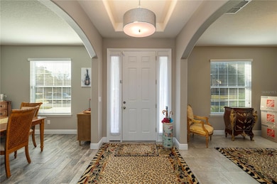 Open floor plan throughout