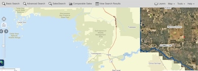 RED DOT IS THE LOT'S PROXIMITY TO GULF OF AMERICA