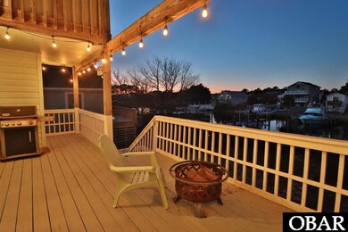 sunsets off the back deck
