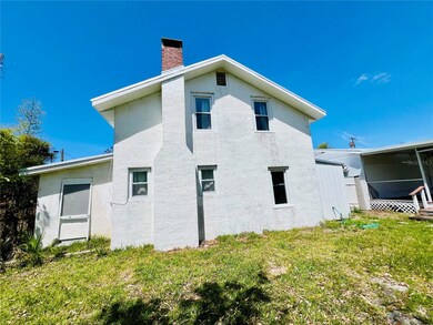 Rear of home! Completely BLOCK BUILT!!