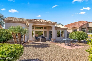 Rear Patios and Yard