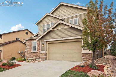 Craftsman inspired home with a garage