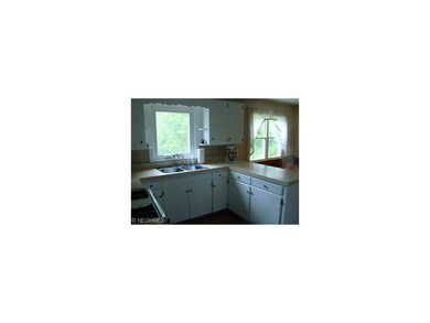 Kitchen open to the dining area.