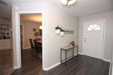 Beautiful Entry with Engineered Wood Laminate floo