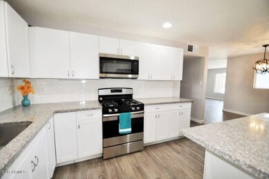 Kitchen front view
