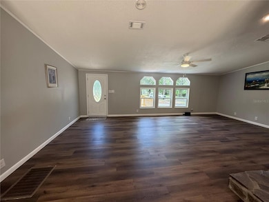 Living room, new LVP Flooring