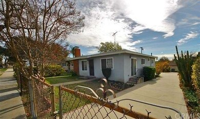 Fenced property with alley access