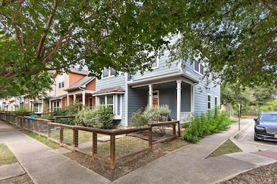 View of front of house with covered porch